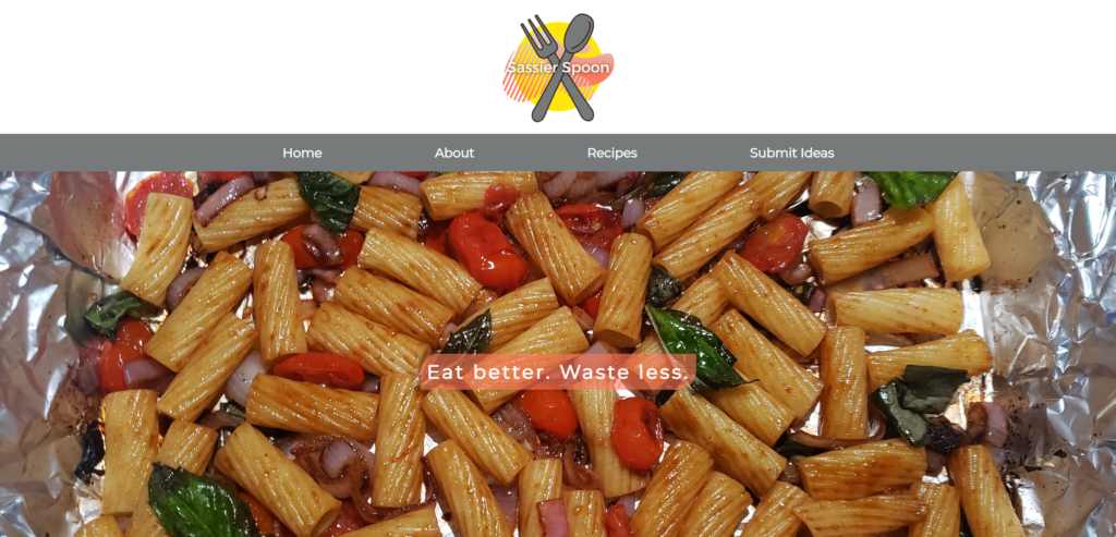 sassier spoon homepage